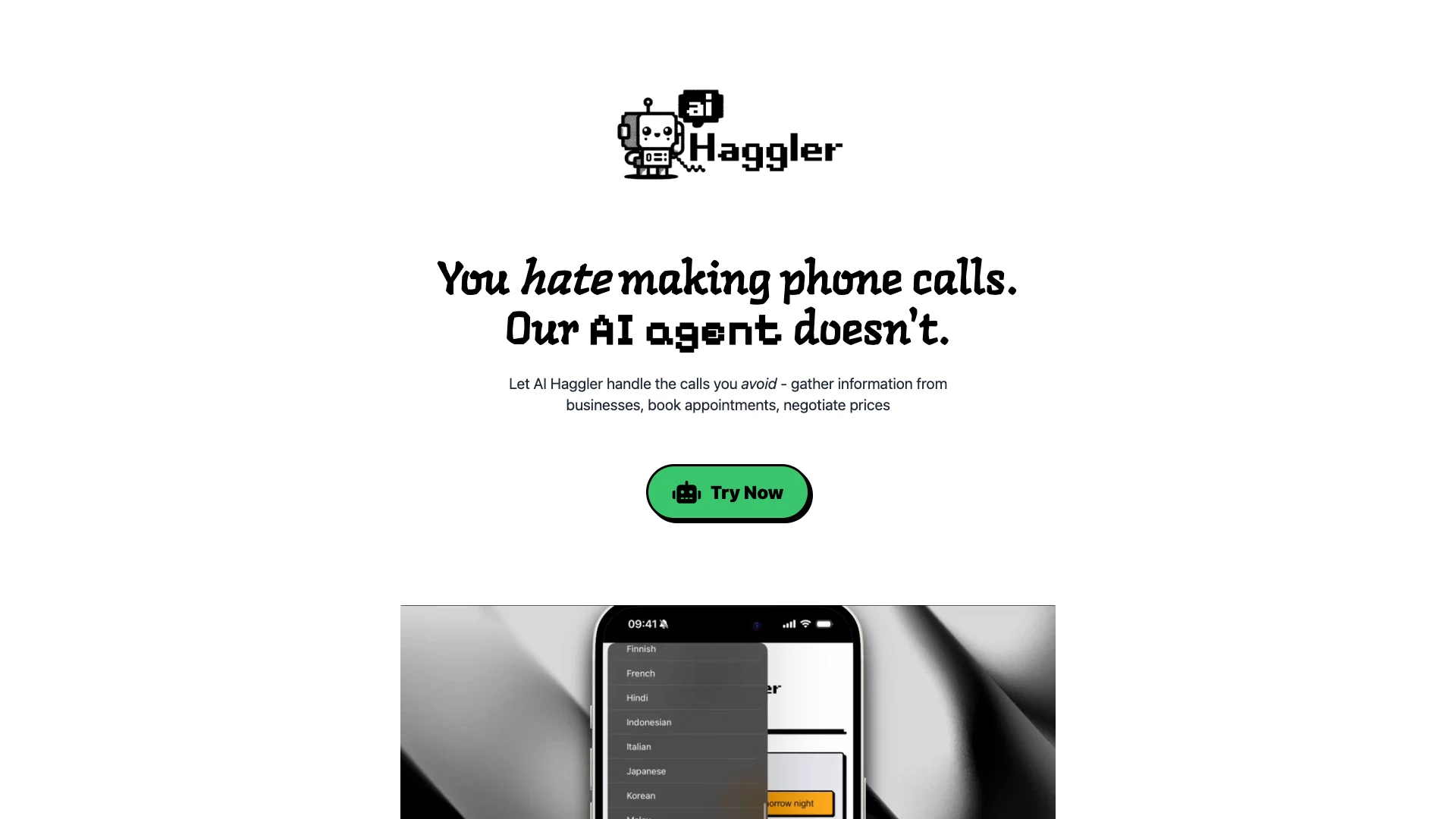 AI Haggler