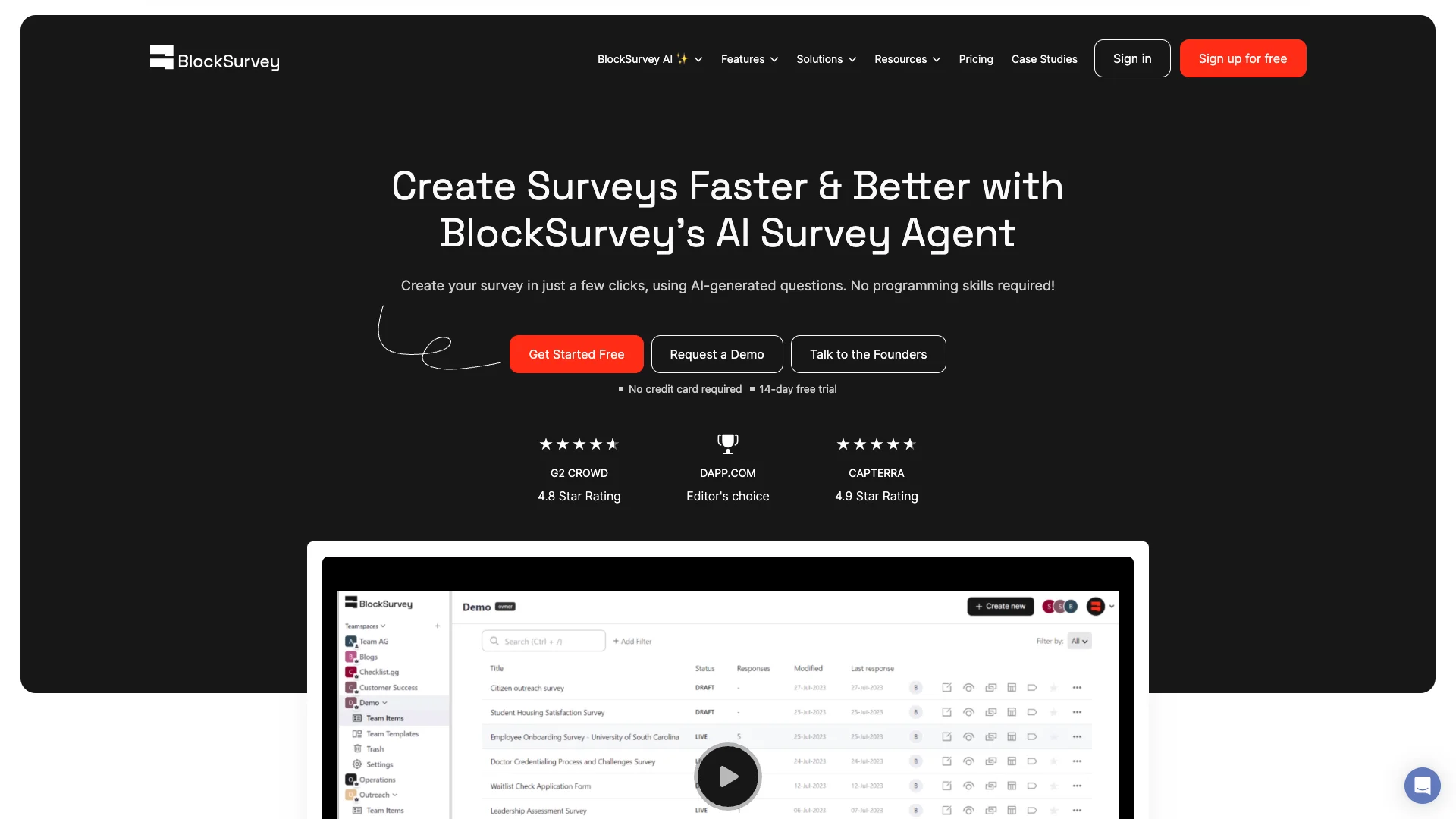 BlockSurvey