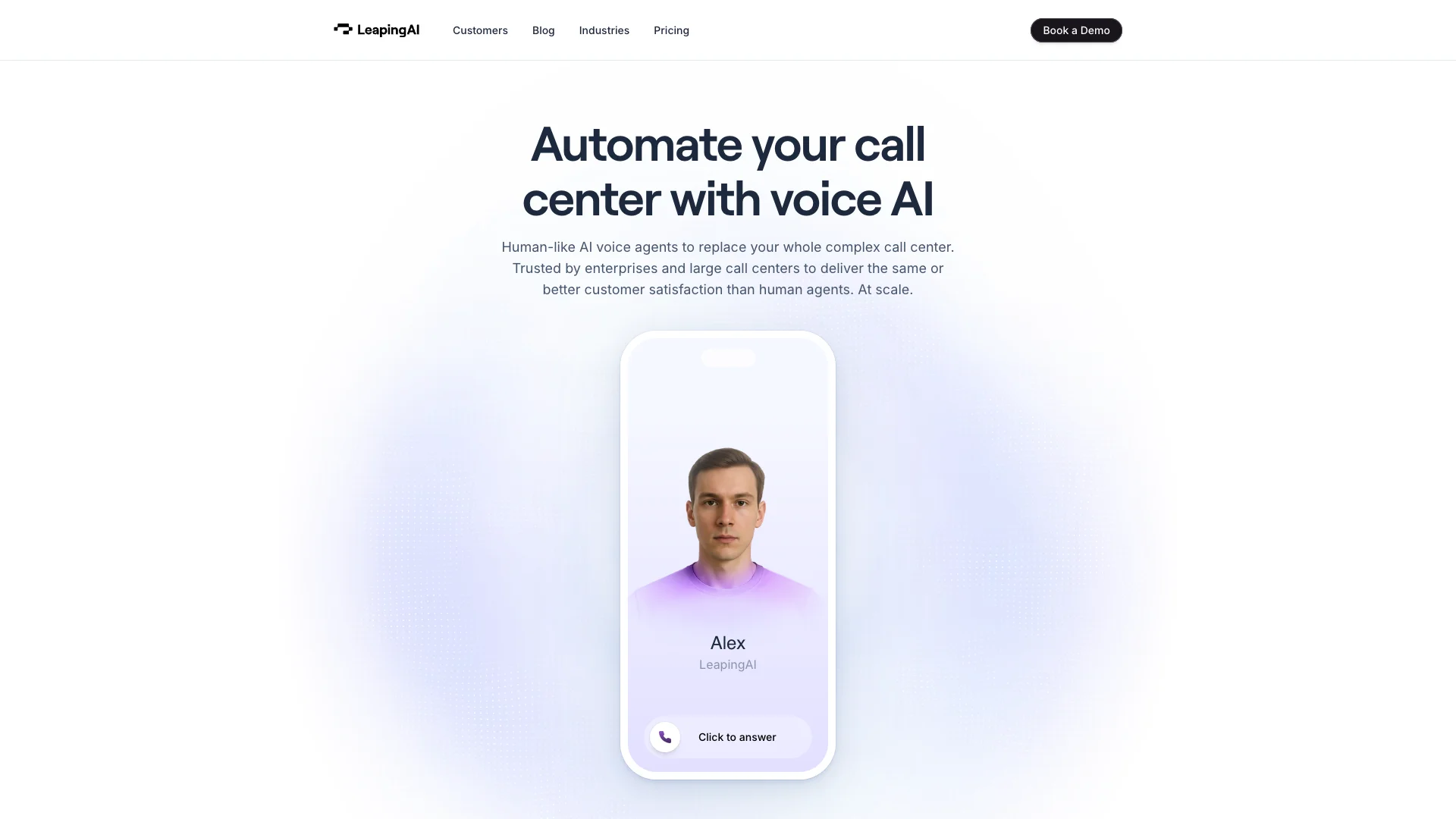 Leaping AI voice agents